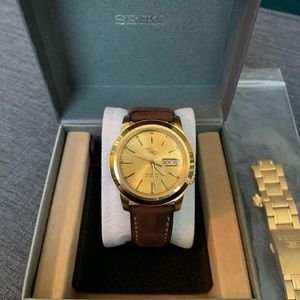 Seiko 5 watch (7s26 movement). Strap & Bracelet